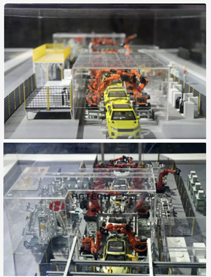 激光焊接白車(chē)身